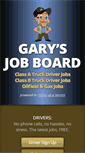 Mobile Screenshot of garysjobboard.com